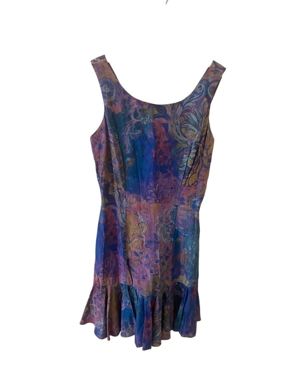 Vintage Knapp Studio Women's Multi Color Sleeveless Mini Dress - 5